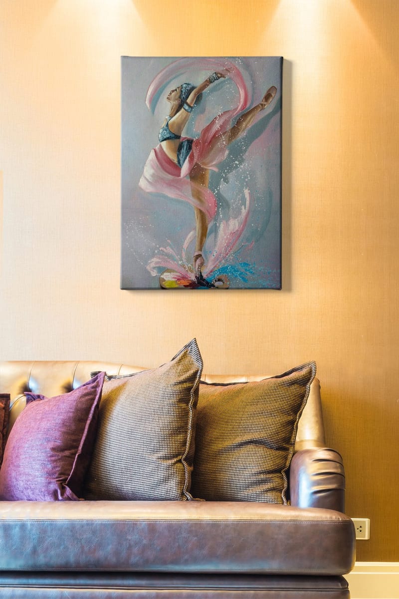 Dekorativ Canvastavla 50x70 cm - Flerfärgad - Inredning & dekor - Tavlor & konst - Canvastavla