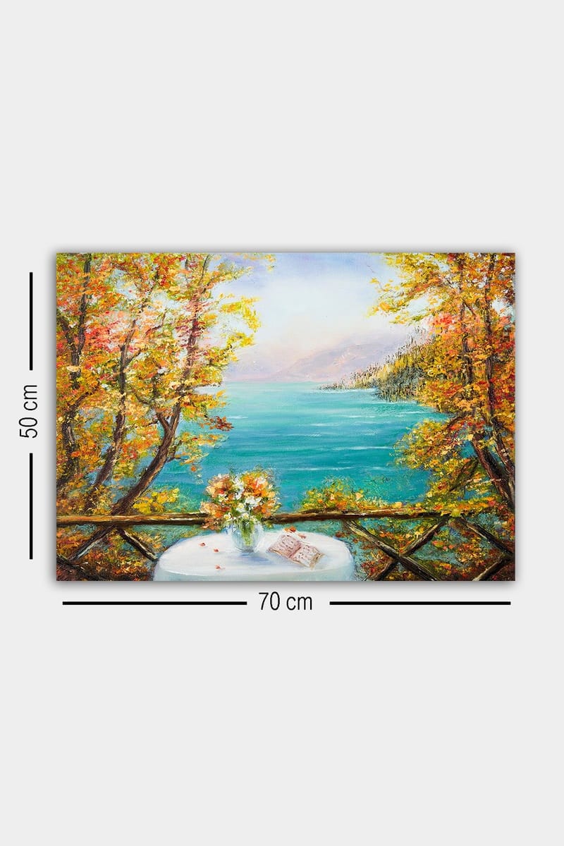 Dekorativ Canvastavla 50x70 cm - Flerfärgad - Inredning & dekor - Tavlor & konst - Canvastavla