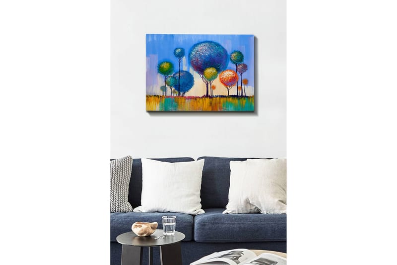 Dekorativ Canvastavla 50x70 cm - Flerfärgad - Inredning & dekor - Tavlor & konst - Canvastavla