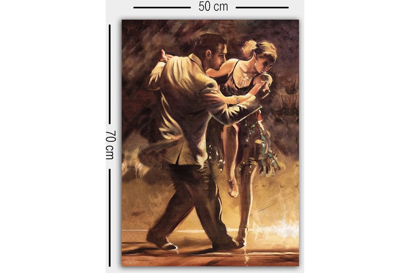 Dekorativ Canvastavla 50x70 cm - Flerfärgad - Inredning & dekor - Tavlor & konst - Canvastavla