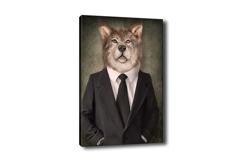 Dekorativ Canvastavla 50x70 cm, Flerfärgad