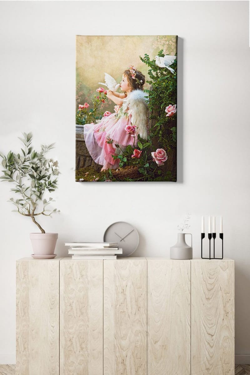 Dekorativ Canvastavla 50x70 cm - Flerfärgad - Inredning & dekor - Tavlor & konst - Canvastavla