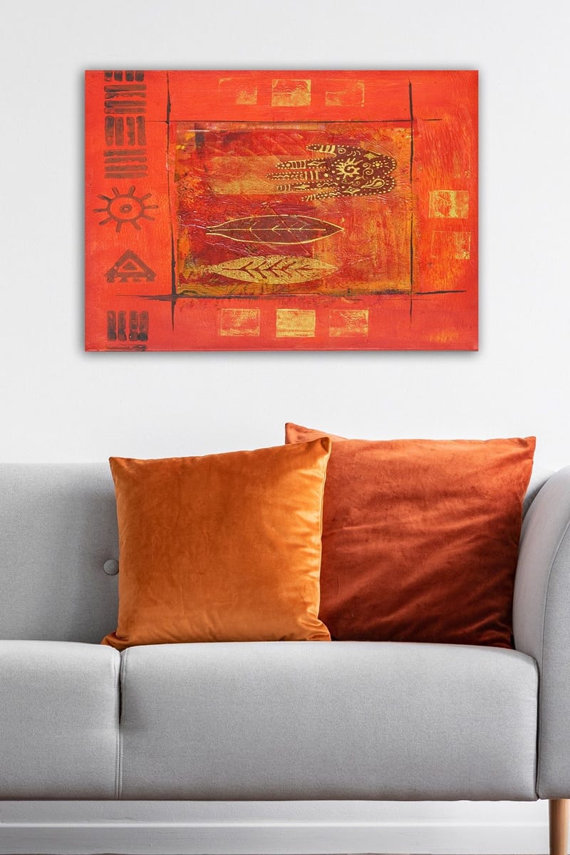 Dekorativ Canvastavla 50x70 cm, Flerfärgad