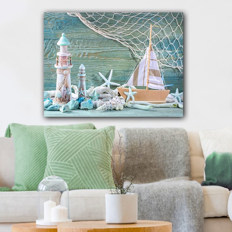 DEKORATIV CANVASTAVLA 70x100 cm Flerfärgad - Inredning & dekor - Tavlor & konst - Canvastavla