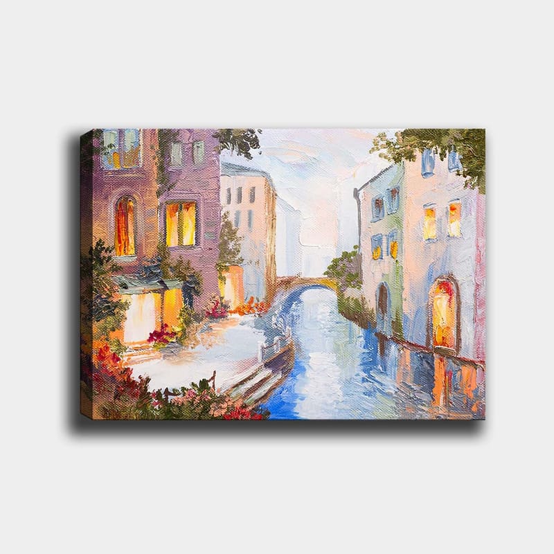 DEKORATIV CANVASTAVLA 70x100 cm Flerfärgad - Inredning & dekor - Tavlor & konst - Canvastavla