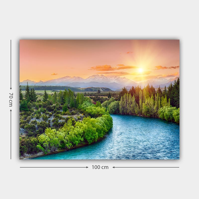 DEKORATIV CANVASTAVLA 70x100 cm Flerfärgad - Inredning & dekor - Tavlor & konst - Canvastavla