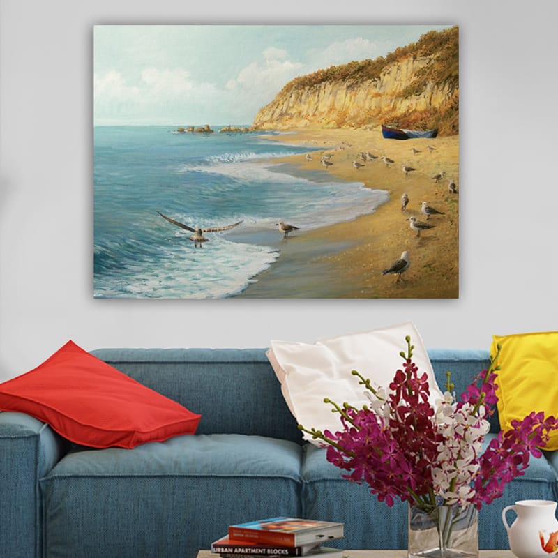 DEKORATIV CANVASTAVLA 70x100 cm Flerfärgad - Inredning & dekor - Tavlor & konst - Canvastavla