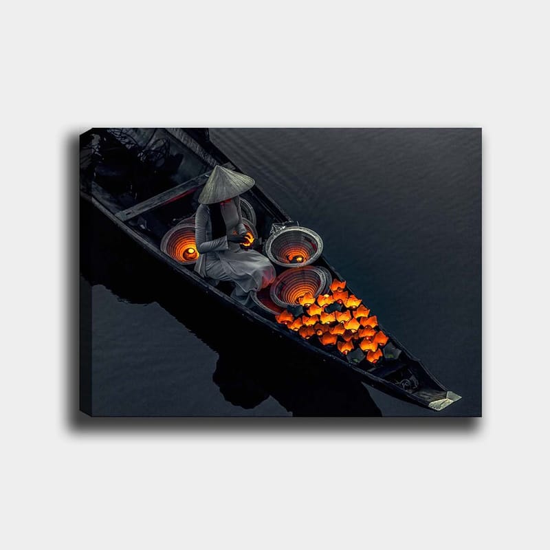 DEKORATIV CANVASTAVLA 70x100 cm Flerfärgad - Inredning & dekor - Tavlor & konst - Canvastavla