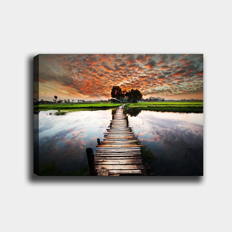 DEKORATIV CANVASTAVLA 70x100 cm Flerfärgad - Inredning & dekor - Tavlor & konst - Canvastavla
