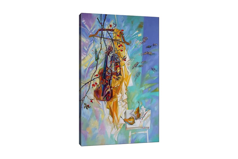 DEKORATIV CANVASTAVLA 70x100 cm Flerfärgad - Inredning & dekor - Tavlor & konst - Canvastavla
