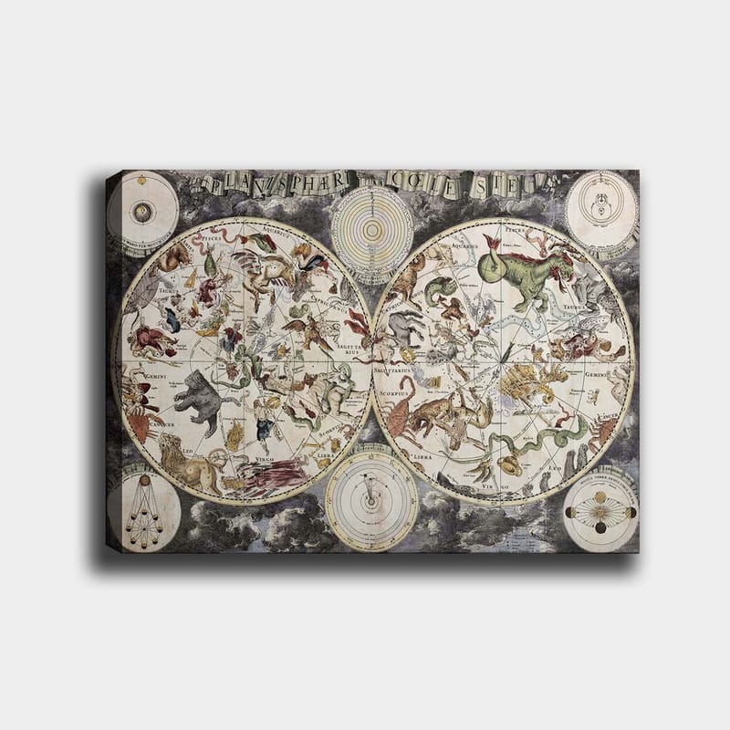 DEKORATIV CANVASTAVLA 70x100 cm Flerfärgad - Inredning & dekor - Tavlor & konst - Canvastavla