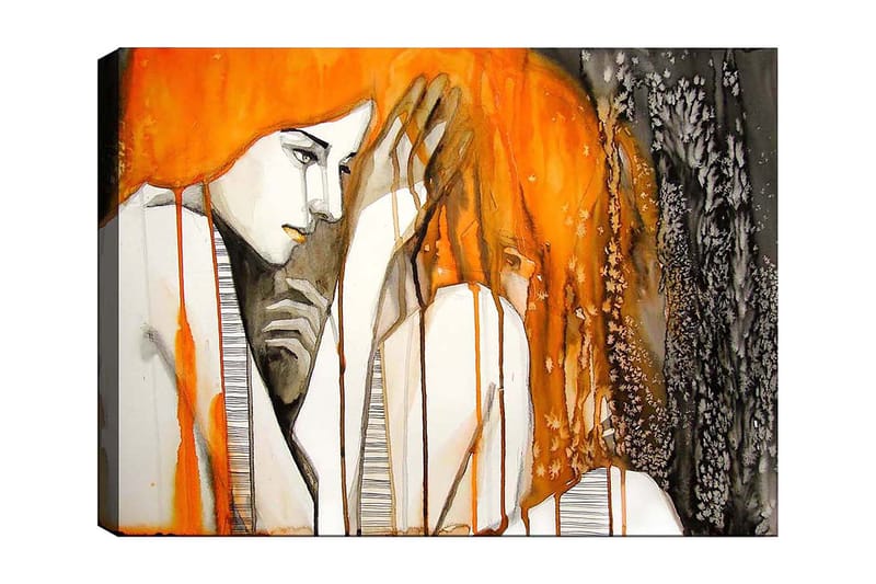 DEKORATIV CANVASTAVLA 70x100 cm Flerfärgad - Inredning & dekor - Tavlor & konst - Canvastavla