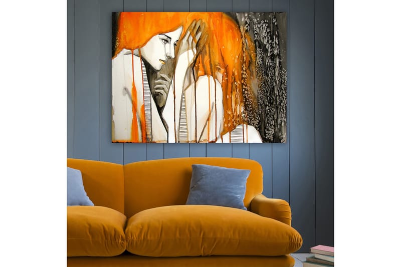 DEKORATIV CANVASTAVLA 70x100 cm Flerfärgad - Inredning & dekor - Tavlor & konst - Canvastavla