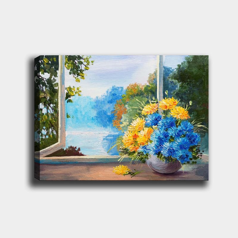 DEKORATIV CANVASTAVLA 70x100 cm Flerfärgad - Inredning & dekor - Tavlor & konst - Canvastavla