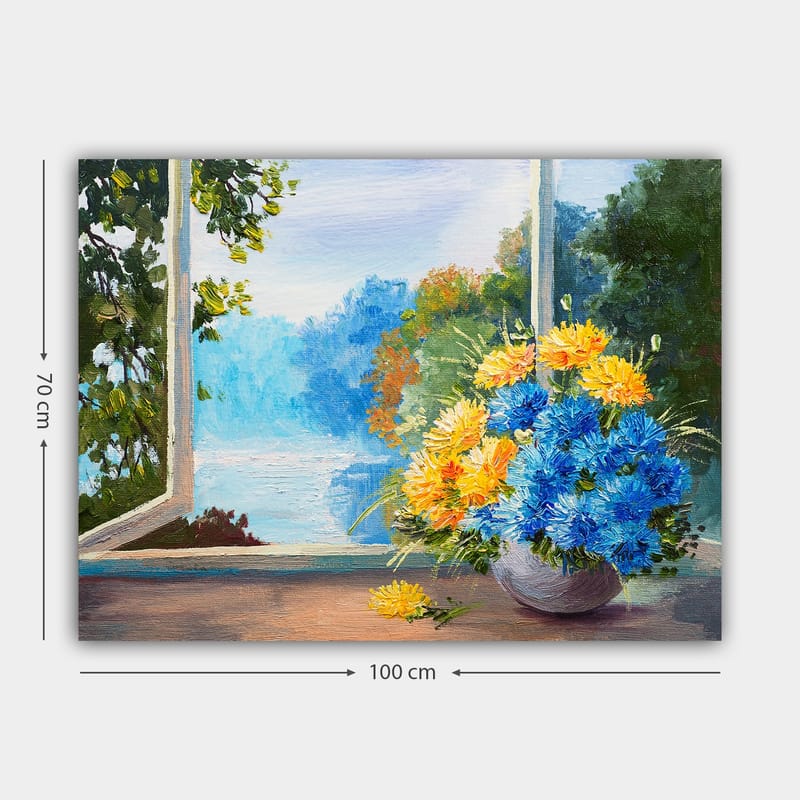 DEKORATIV CANVASTAVLA 70x100 cm Flerfärgad - Inredning & dekor - Tavlor & konst - Canvastavla