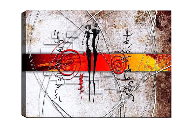 DEKORATIV CANVASTAVLA 70x100 cm Flerfärgad - Inredning & dekor - Tavlor & konst - Canvastavla