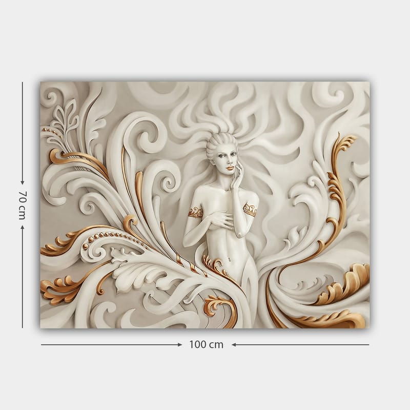 DEKORATIV CANVASTAVLA 70x100 cm Flerfärgad - Inredning & dekor - Tavlor & konst - Canvastavla