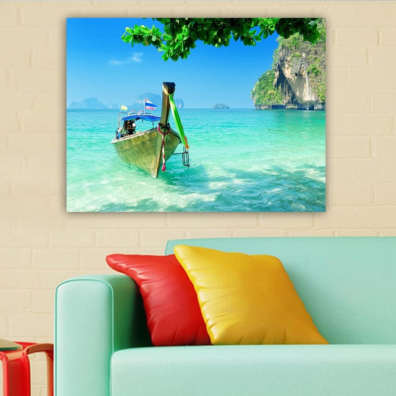 DEKORATIV CANVASTAVLA 70x100 cm Flerfärgad - Inredning & dekor - Tavlor & konst - Canvastavla