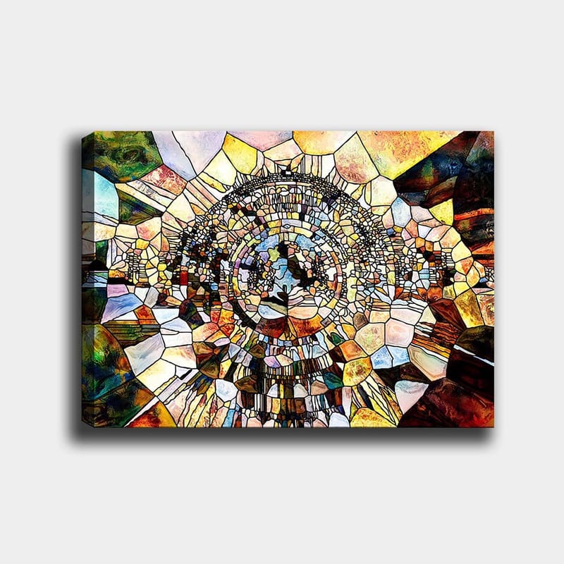 DEKORATIV CANVASTAVLA 70x100 cm Flerfärgad - Inredning & dekor - Tavlor & konst - Canvastavla