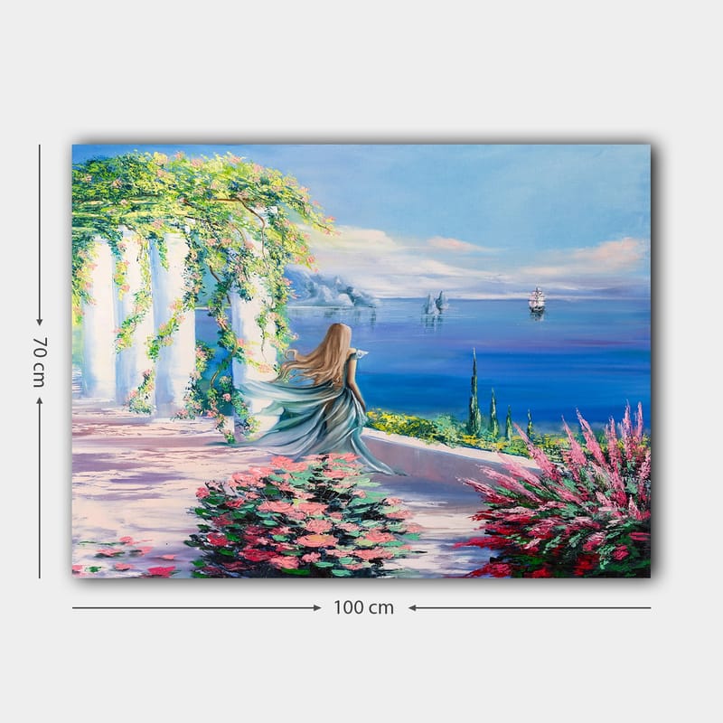 DEKORATIV CANVASTAVLA 70x100 cm Flerfärgad - Inredning & dekor - Tavlor & konst - Canvastavla