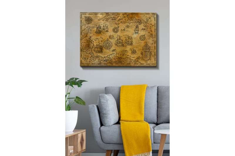 DEKORATIV CANVASTAVLA 70x100 cm Flerfärgad - Inredning & dekor - Tavlor & konst - Canvastavla