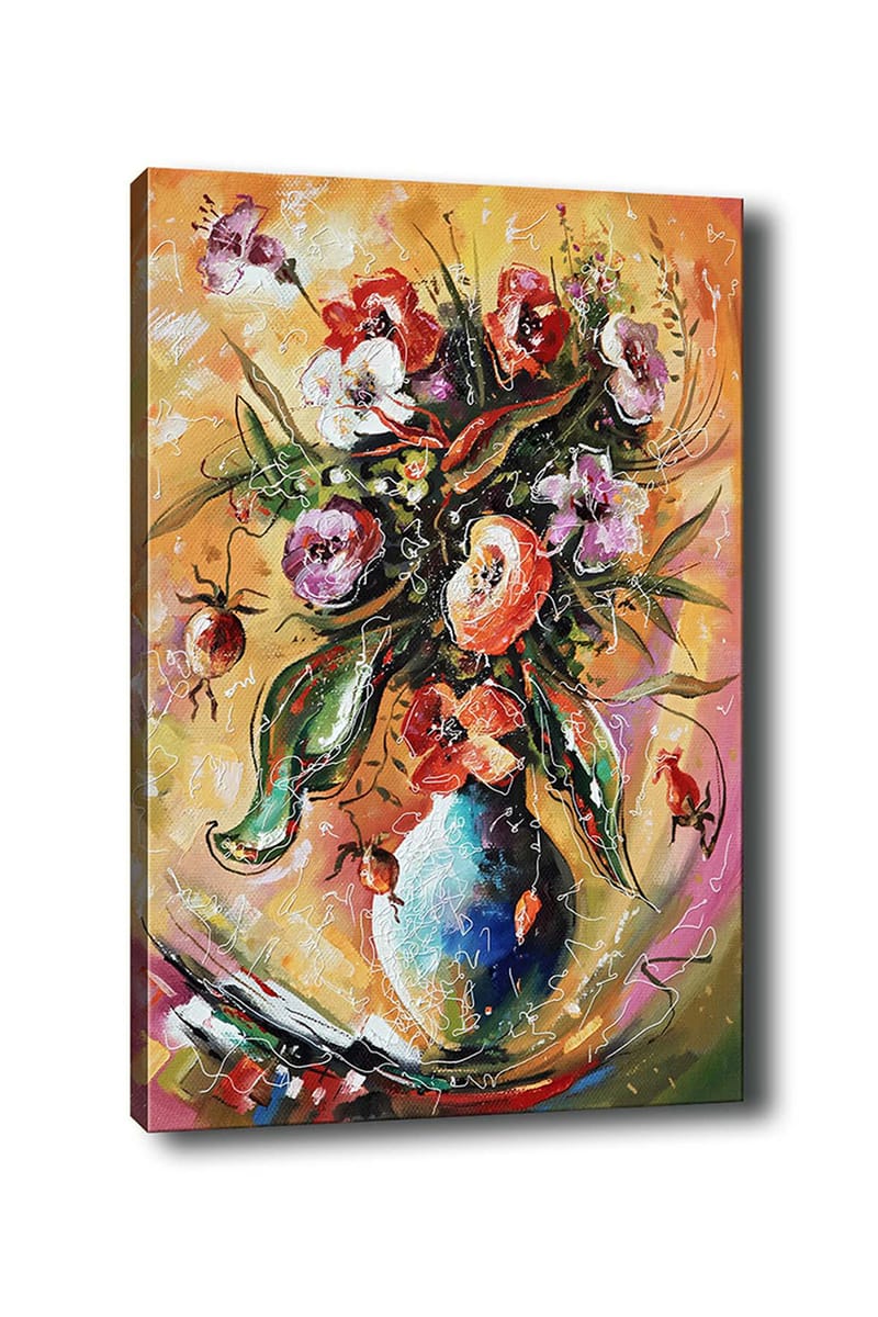 DEKORATIV CANVASTAVLA 70x100 cm Flerfärgad - Inredning & dekor - Tavlor & konst - Canvastavla