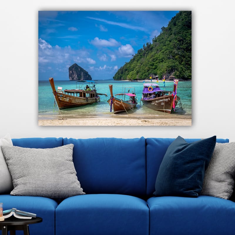 DEKORATIV CANVASTAVLA 70x100 cm Flerfärgad - Inredning & dekor - Tavlor & konst - Canvastavla
