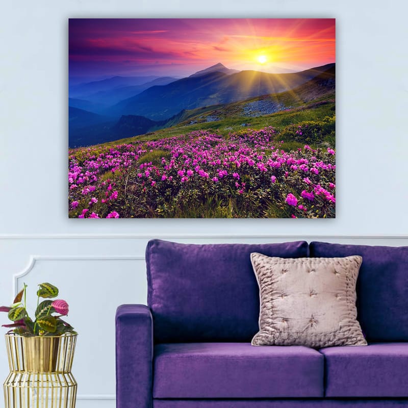 DEKORATIV CANVASTAVLA 70x100 cm Flerfärgad - Inredning & dekor - Tavlor & konst - Canvastavla