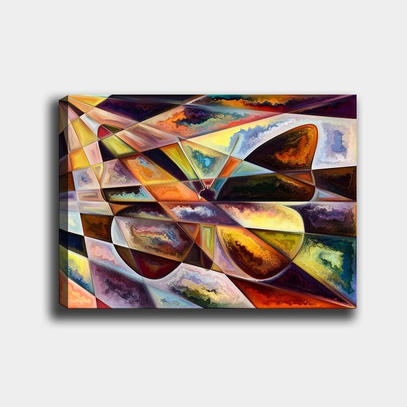 DEKORATIV CANVASTAVLA 70x100 cm Flerfärgad - Inredning & dekor - Tavlor & konst - Canvastavla