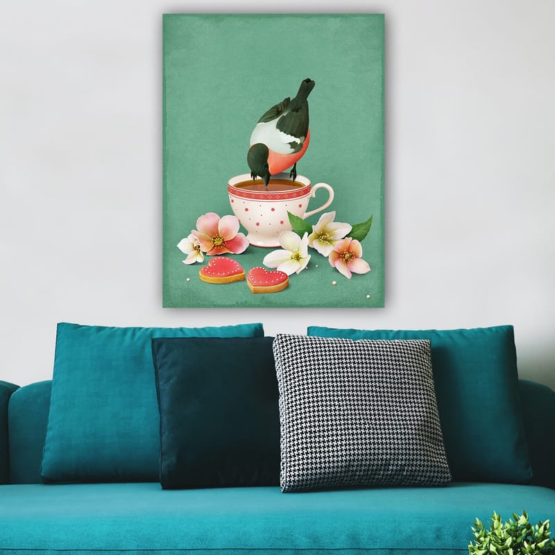 DEKORATIV CANVASTAVLA 70x100 cm Flerfärgad - Inredning & dekor - Tavlor & konst - Canvastavla