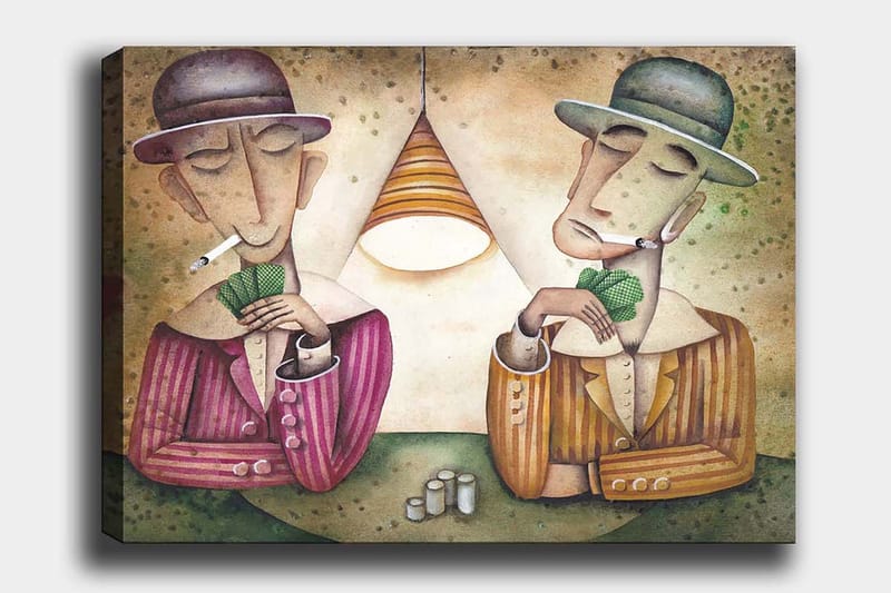 DEKORATIV CANVASTAVLA 70x100 cm Flerfärgad - Inredning & dekor - Tavlor & konst - Canvastavla