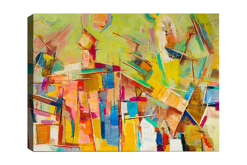 DEKORATIV CANVASTAVLA 70x100 cm Flerfärgad - Inredning & dekor - Tavlor & konst - Canvastavla