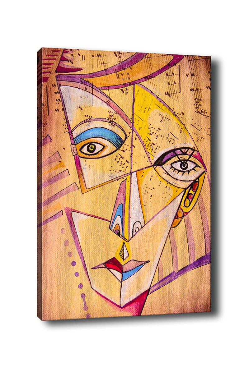 DEKORATIV CANVASTAVLA 70x100 cm Flerfärgad - Inredning & dekor - Tavlor & konst - Canvastavla
