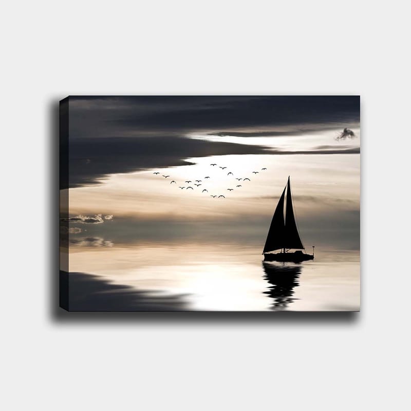 DEKORATIV CANVASTAVLA 70x100 cm Flerfärgad - Inredning & dekor - Tavlor & konst - Canvastavla