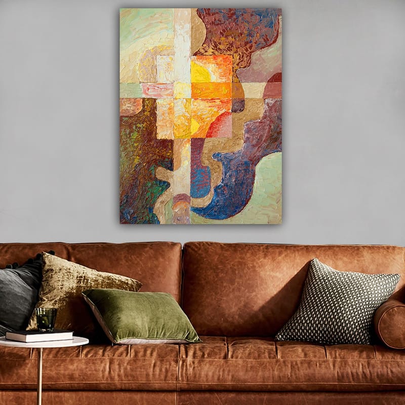 DEKORATIV CANVASTAVLA 70x100 cm Flerfärgad - Inredning & dekor - Tavlor & konst - Canvastavla