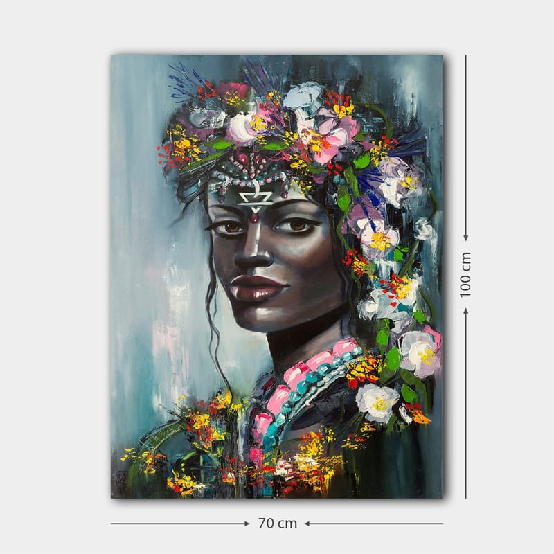 DEKORATIV CANVASTAVLA 70x100 cm Flerfärgad - Inredning & dekor - Tavlor & konst - Canvastavla