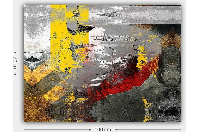DEKORATIV CANVASTAVLA 70x100 cm Flerfärgad - Inredning & dekor - Tavlor & konst - Canvastavla