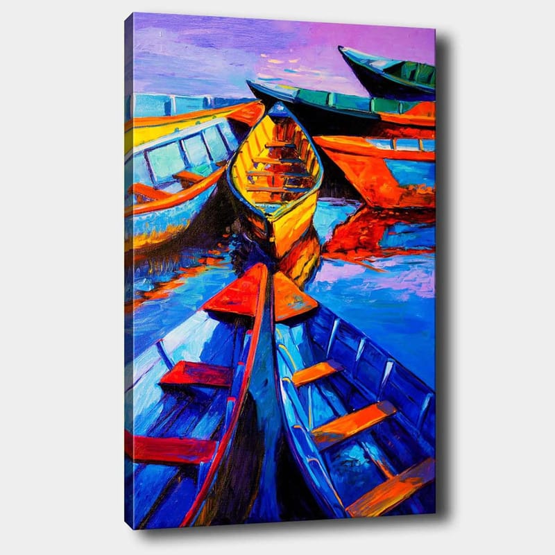 DEKORATIV CANVASTAVLA 70x100 cm Flerfärgad - Inredning & dekor - Tavlor & konst - Canvastavla