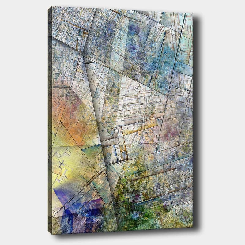 DEKORATIV CANVASTAVLA 70x100 cm Flerfärgad - Inredning & dekor - Tavlor & konst - Canvastavla
