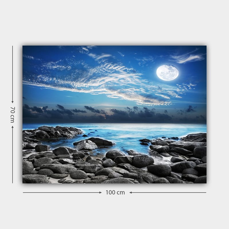 DEKORATIV CANVASTAVLA 70x100 cm Flerfärgad - Inredning & dekor - Tavlor & konst - Canvastavla