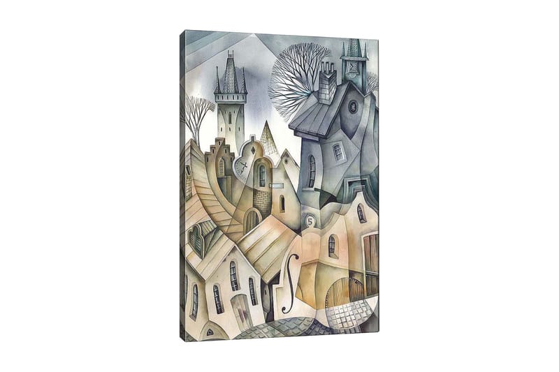 DEKORATIV CANVASTAVLA 70x100 cm Flerfärgad - Inredning & dekor - Tavlor & konst - Canvastavla