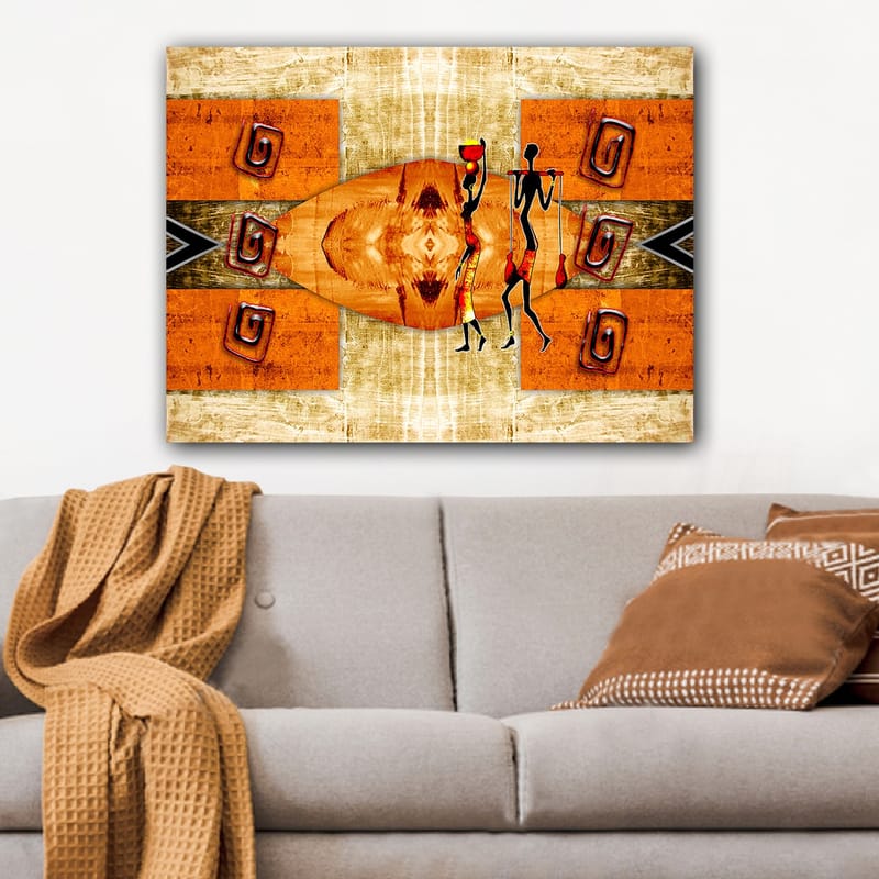 DEKORATIV CANVASTAVLA 70x100 cm Flerfärgad - Inredning & dekor - Tavlor & konst - Canvastavla