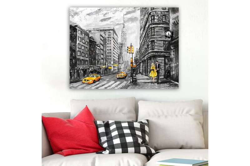 DEKORATIV CANVASTAVLA 70x100 cm Flerfärgad - Inredning & dekor - Tavlor & konst - Canvastavla