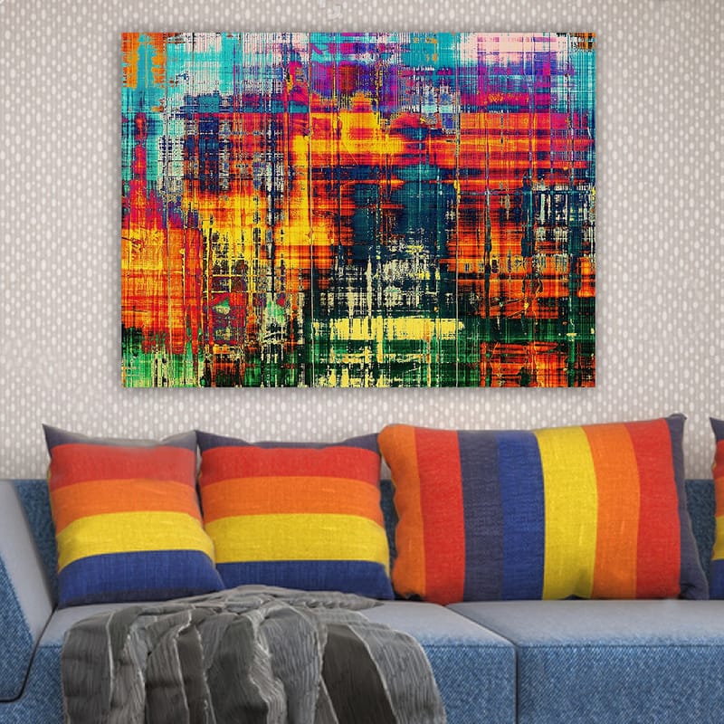DEKORATIV CANVASTAVLA 70x100 cm Flerfärgad - Inredning & dekor - Tavlor & konst - Canvastavla