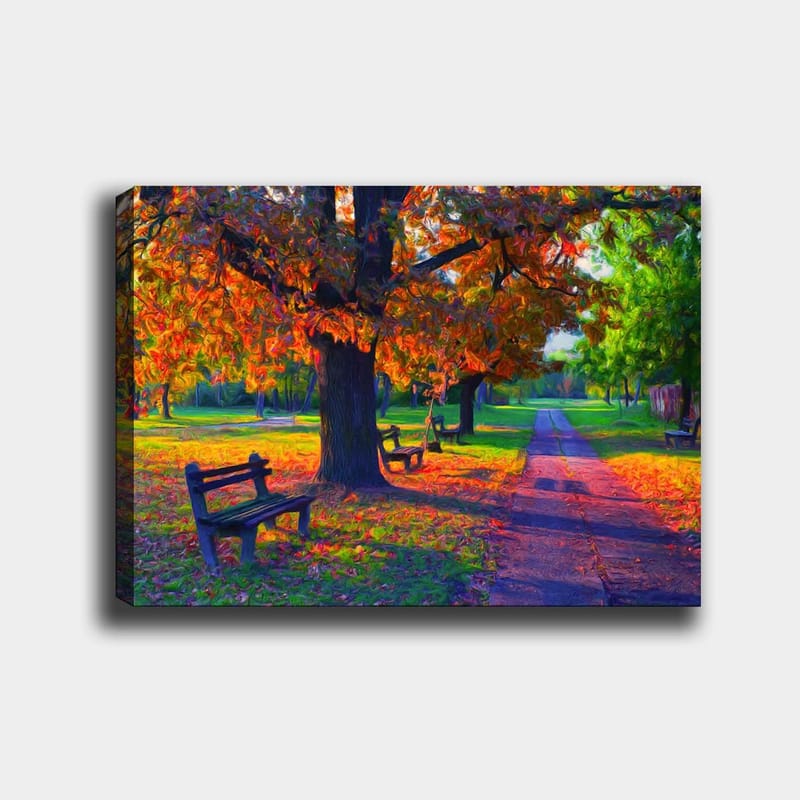 DEKORATIV CANVASTAVLA 70x100 cm Flerfärgad - Inredning & dekor - Tavlor & konst - Canvastavla