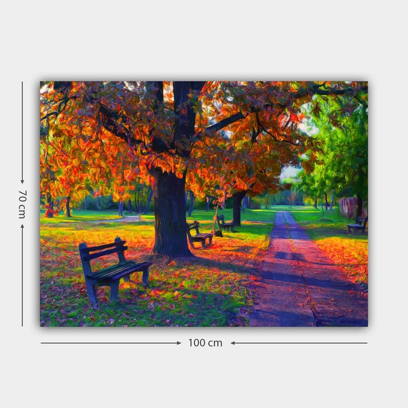 DEKORATIV CANVASTAVLA 70x100 cm Flerfärgad - Inredning & dekor - Tavlor & konst - Canvastavla