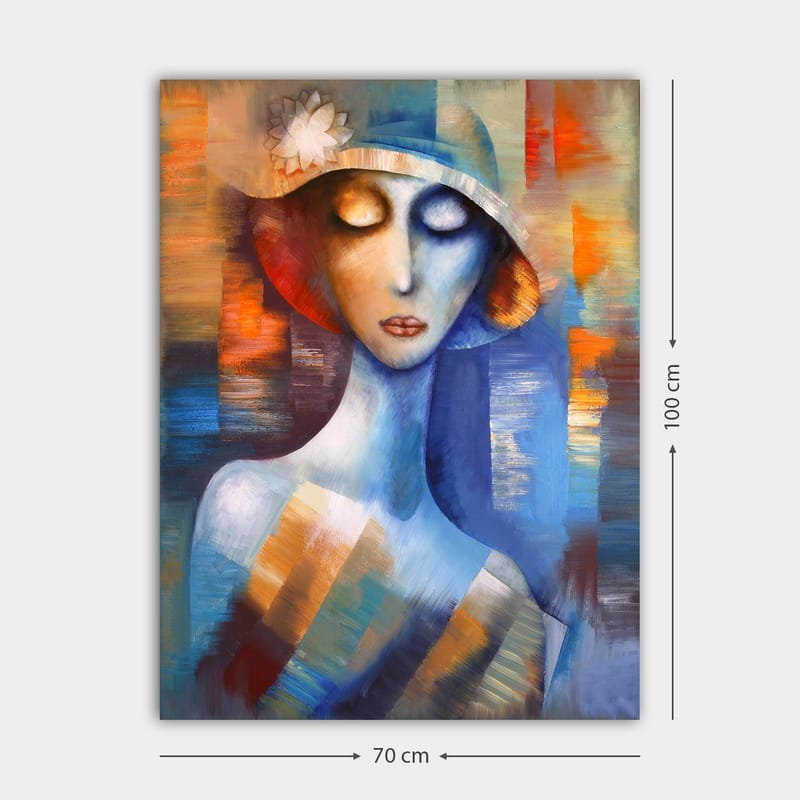 DEKORATIV CANVASTAVLA 70x100 cm Flerfärgad - Inredning & dekor - Tavlor & konst - Canvastavla
