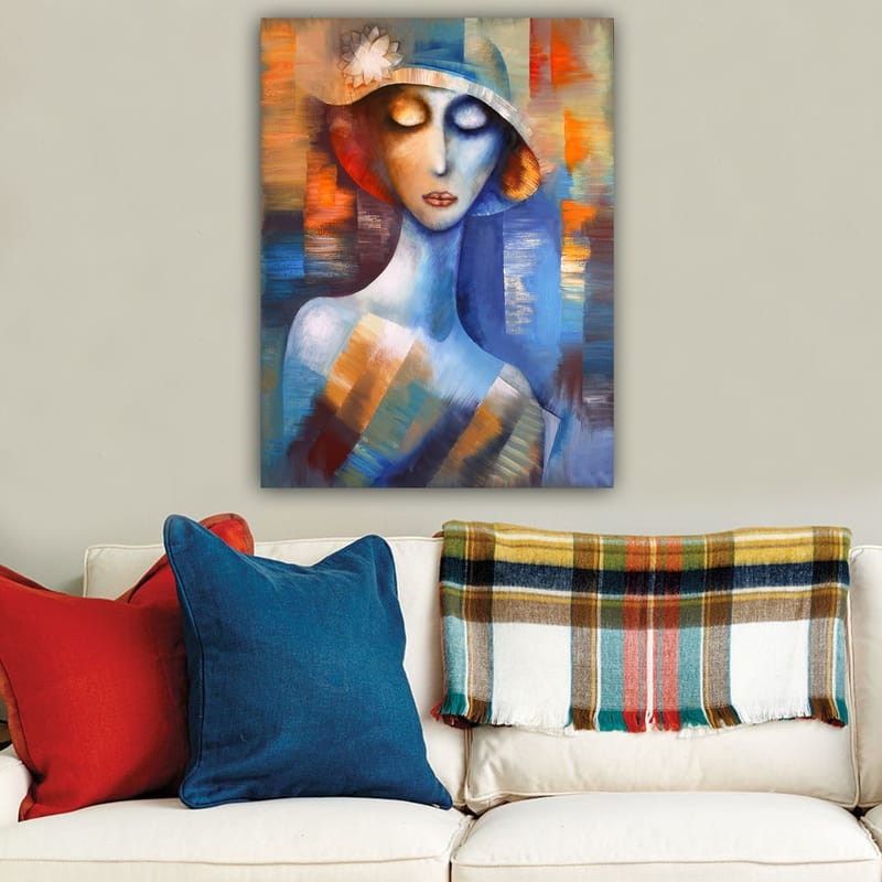 DEKORATIV CANVASTAVLA 70x100 cm Flerfärgad - Inredning & dekor - Tavlor & konst - Canvastavla