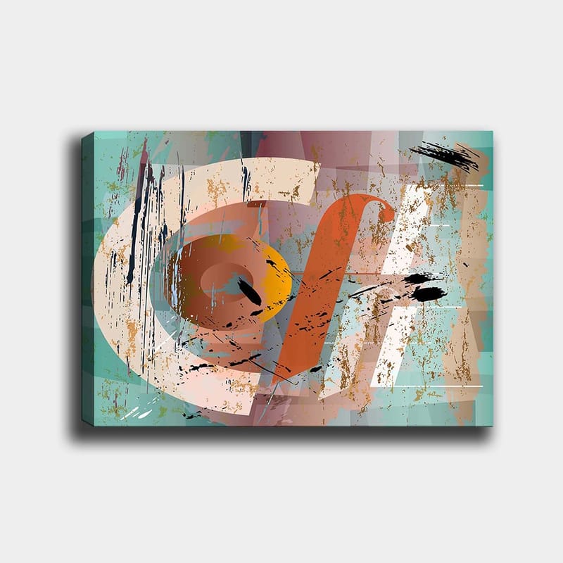 DEKORATIV CANVASTAVLA 70x100 cm Flerfärgad - Inredning & dekor - Tavlor & konst - Canvastavla