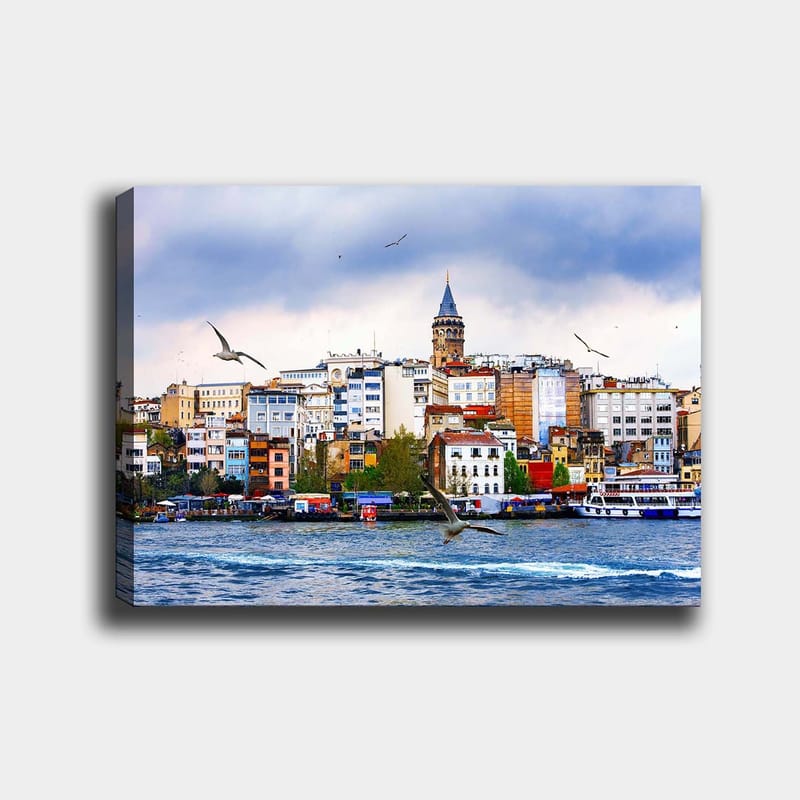 DEKORATIV CANVASTAVLA 70x100 cm Flerfärgad - Inredning & dekor - Tavlor & konst - Canvastavla